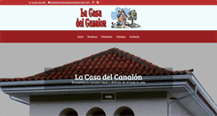 Desktop Screenshot of lacasadelcanalon.com